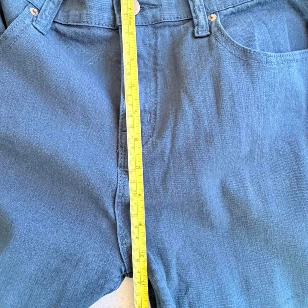 Bdg Blue Ombre Gradient High Rise Ankle Cigarette Jeans - Size 32 - Picture 8 of 8